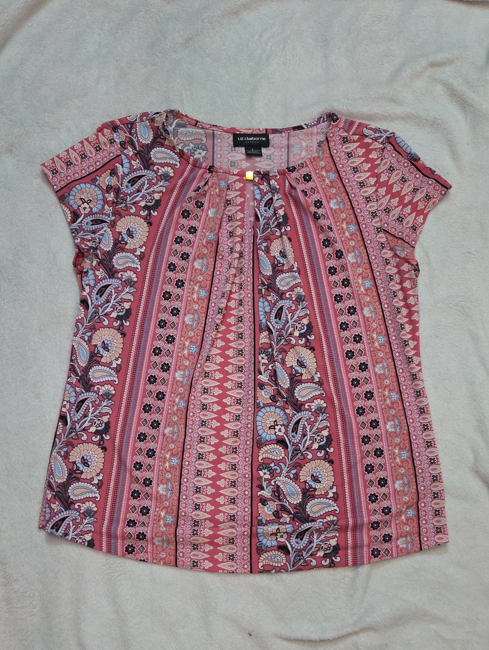 Liz Claiborne Career Top Size Large Nwot